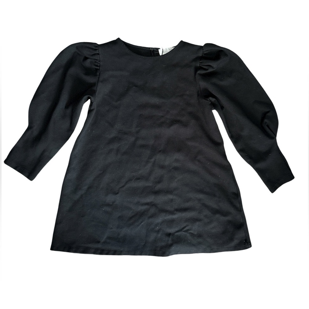 Zara Girls Elegant Black Mini Dress